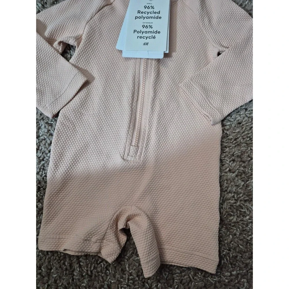 H&M girls swimsuit size 3-6 months